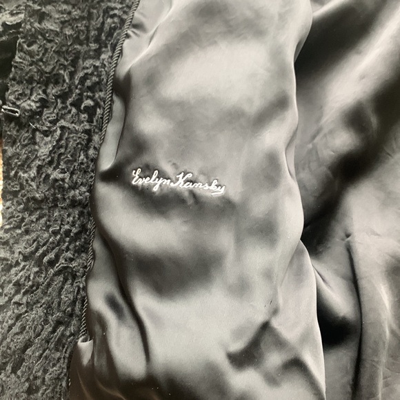 PERSIAN LAMB  JACKET WITH SABLE TRIM LUXURY MOB WIFE - Picture 10 of 16